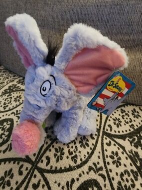 Dr Seuss Aurora Horton Hears A Who Plush Stuffed Elephant Approx 11” Tall